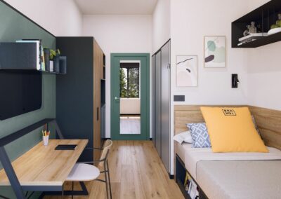 Residencia Bravo habitación individual premium